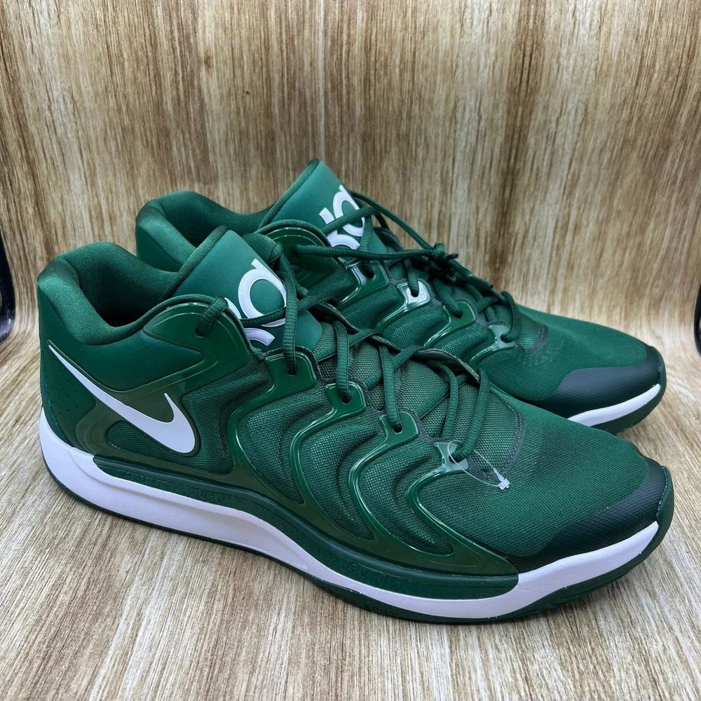 Nike KD 17 TB Promo Men's Size 18 Green‎ White Basketball Shoes HJ7387-301 NEW
